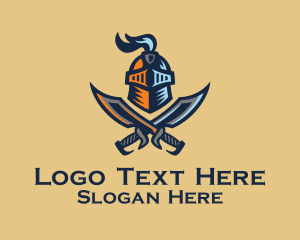 Clan - Knight Game Clan logo design