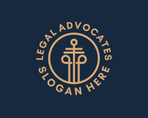 Law Office Column  logo design