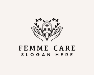 House Charity Care logo design