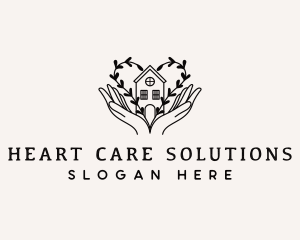 House Charity Care logo design