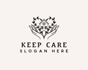 House Charity Care logo design