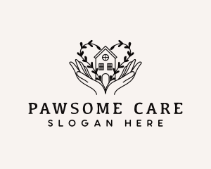 House Charity Care logo design