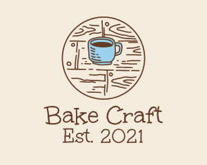 Coffee Cup Sketch logo design