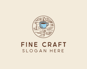 Coffee Cup Sketch logo design