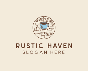 Coffee Cup Sketch logo design