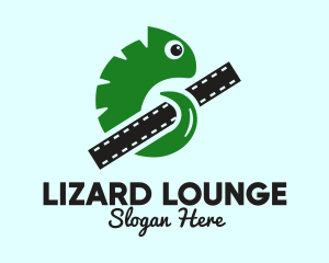 Lizard - Green Lizard Film logo design