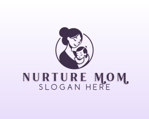 Postnatal - Mom Child Adoption logo design