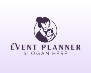 Mother - Mom Child Adoption logo design