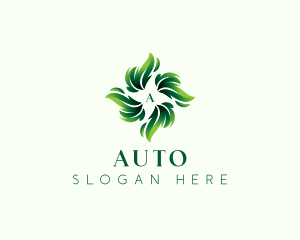 Leaf Plant Garden Logo
