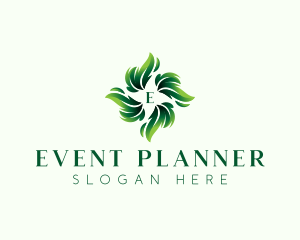 Leaf Plant Garden Logo