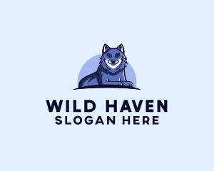 Wild Wolf Hunter  logo design