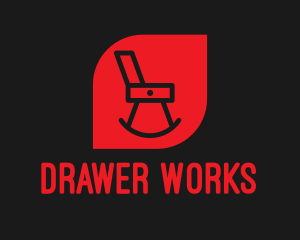 Drawer - Rocking Chair Drawer logo design
