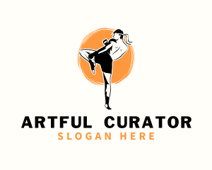 Martial Arts Sports  logo design