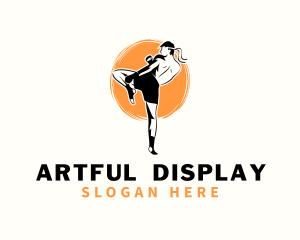 Martial Arts Sports  logo design