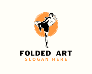 Martial Arts Sports  logo design