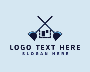 Housing - Plunger Pipe House logo design