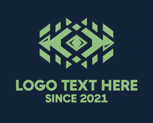 Textile Design - Ethnic Tribe Pattern logo design
