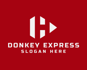 Express Delivery Arrow Logistics  logo design