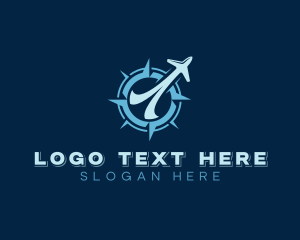 Freight - Plane Flight School logo design