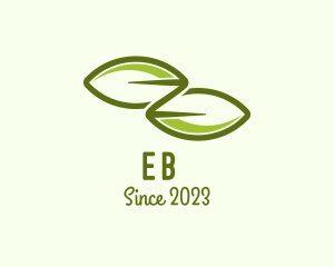 Vegetarian - Green Plant Leaves logo design