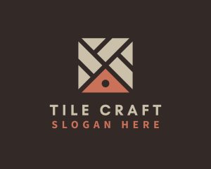 Home Tile Flooring logo design