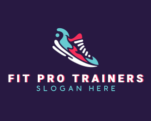 Trainers - Sneakers Shoe Footwear logo design