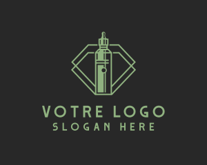 Vape - Vape Smoking Badge logo design