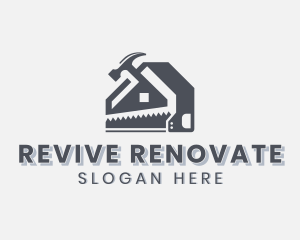 House Tools Renovation logo design