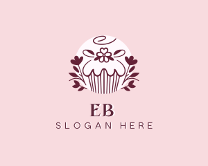 Baking - Sweet Cupcake Dessert logo design