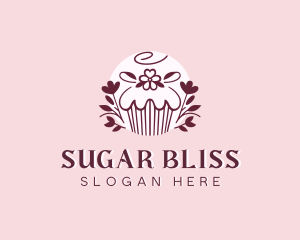 Sweet - Sweet Cupcake Dessert logo design