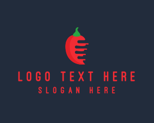 Chili - Red Mexican Chili logo design