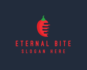 Red Chili Pepper logo design