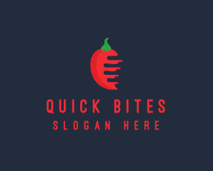 Red Chili Pepper logo design