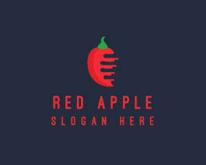 Red - Red Mexican Chili logo design