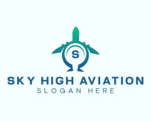 Airline Airplane Aviation logo design