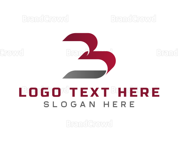 Advertising Startup Business Letter B Logo