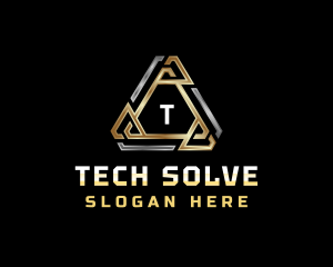 Triangle Tech Digital logo design