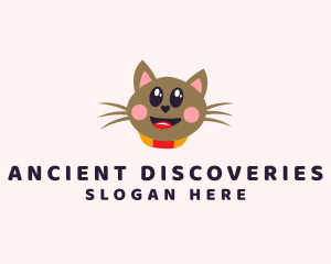 Pet Cat Veterinarian  logo design