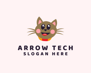 Pet Cat Veterinarian  logo design