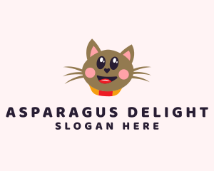 Pet Cat Veterinarian  logo design