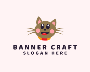 Pet Cat Veterinarian  logo design