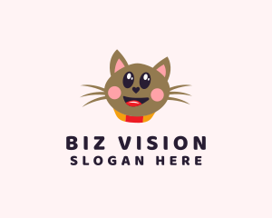 Pet Cat Veterinarian  logo design