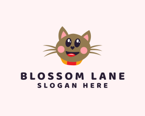 Pet Cat Veterinarian  logo design