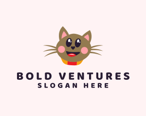 Pet Cat Veterinarian  logo design