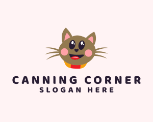 Pet Cat Veterinarian  logo design