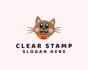 Pet Cat Veterinarian  logo design