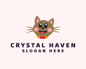 Pet Cat Veterinarian  logo design