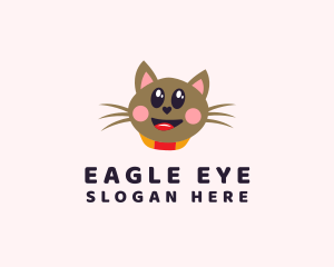 Pet Cat Veterinarian  logo design