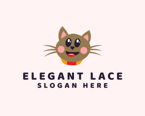 Pet Cat Veterinarian  logo design