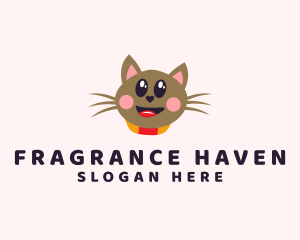 Pet Cat Veterinarian  logo design